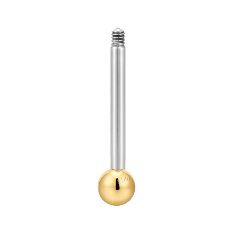 Externally Threaded Barbell (20G/16G)