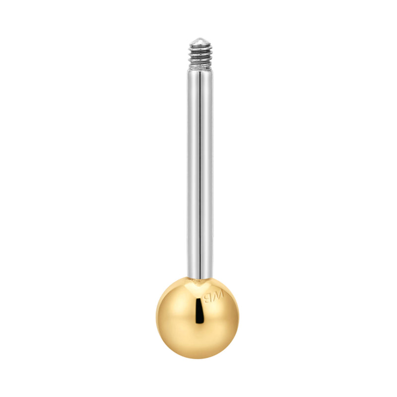 Externally Threaded Barbell (20G/16G)