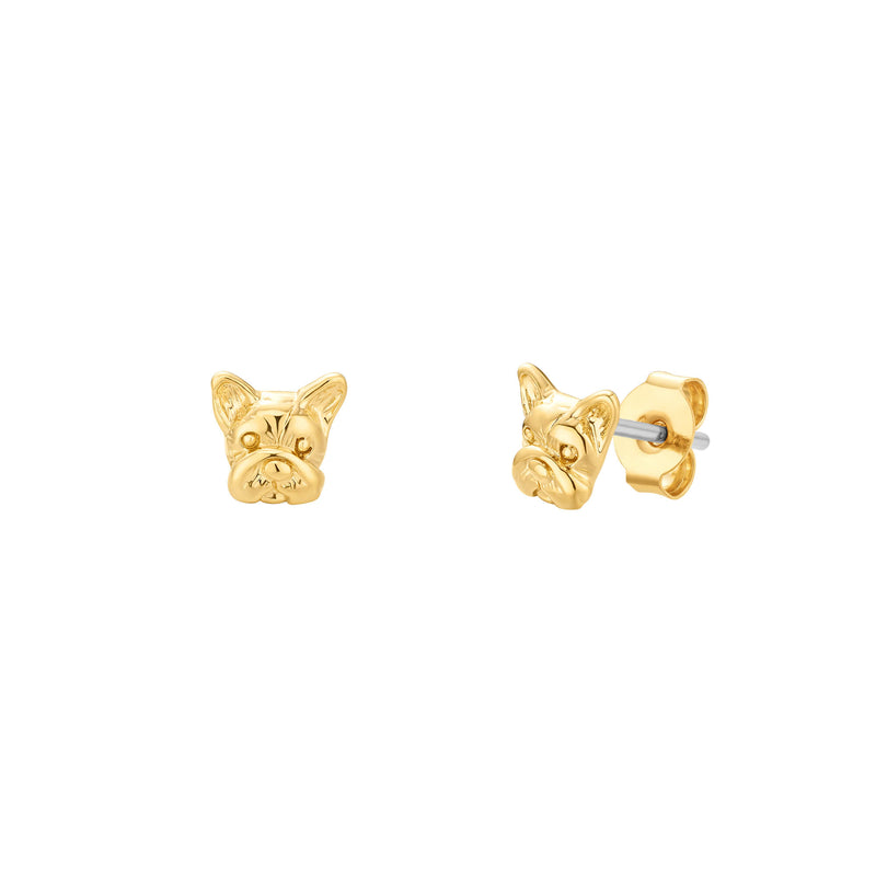 Bulldog Earrings