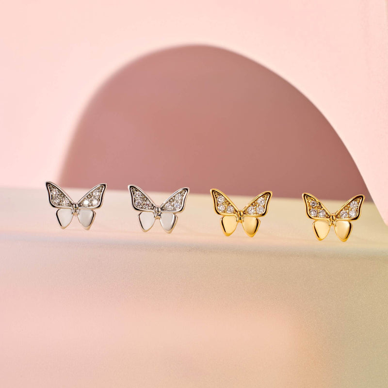 Fluttering Butterfly Earrings