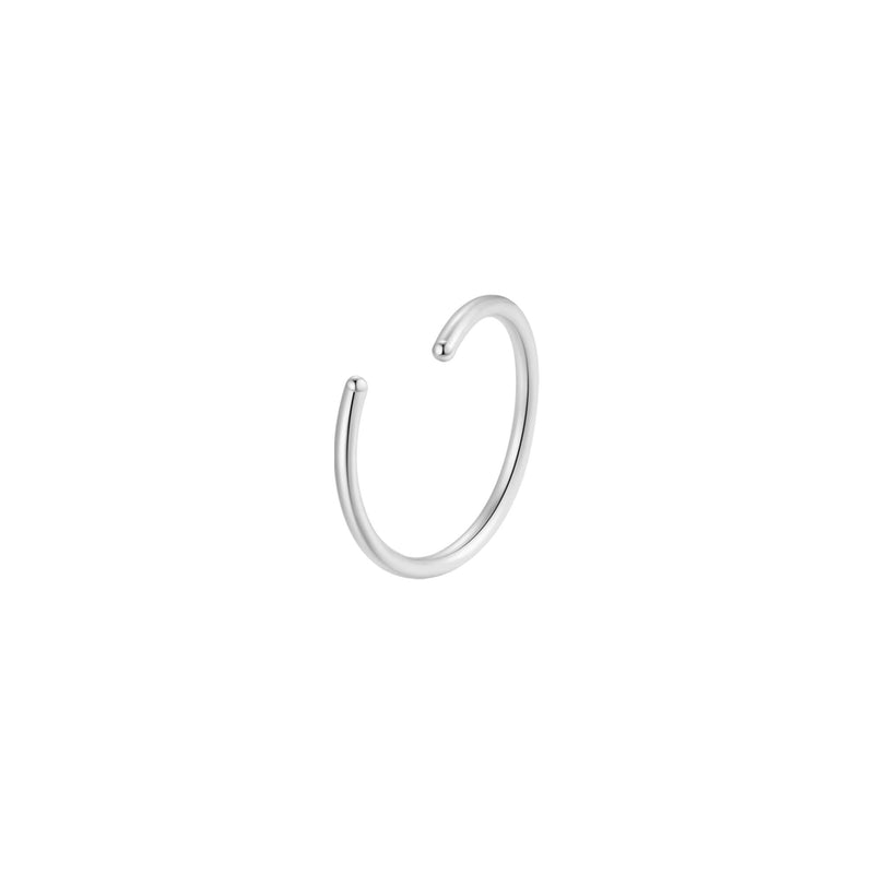 Simple Basic Twist Open Hoop (20G)