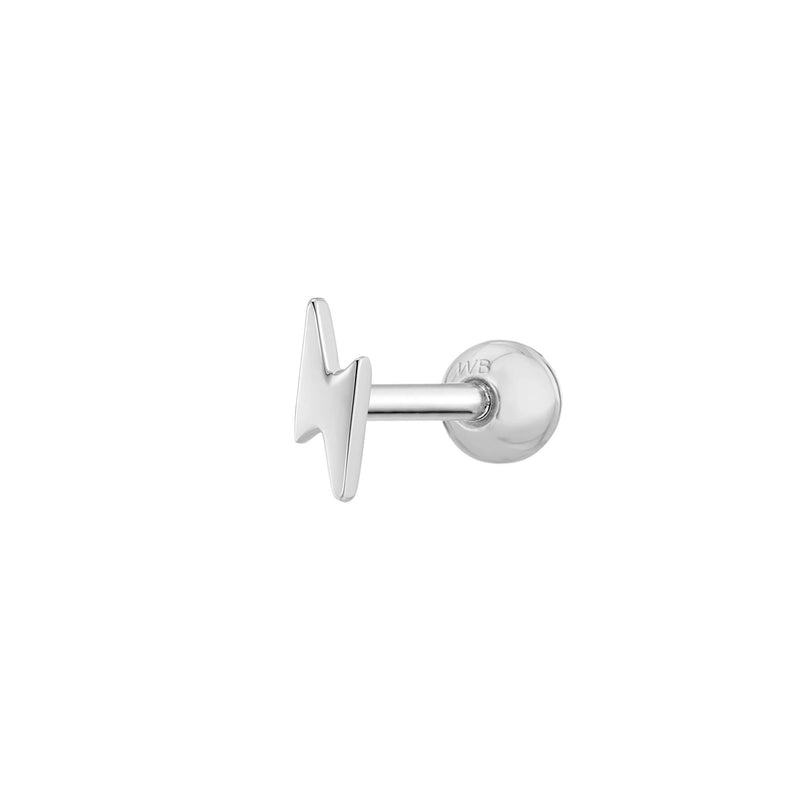 Silver, Barbell Piercing