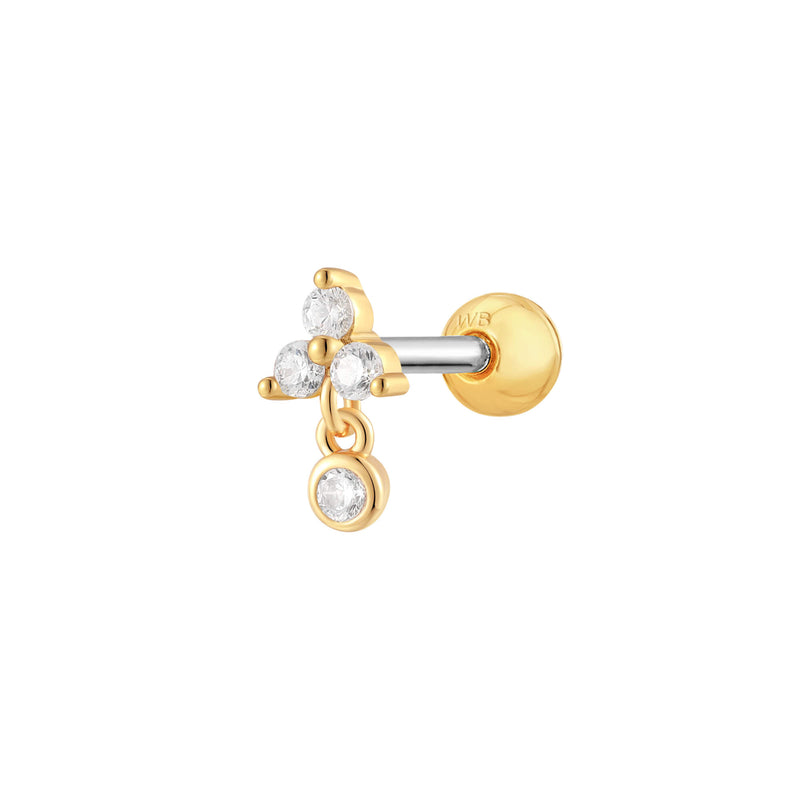 Gold, Barbell Piercing