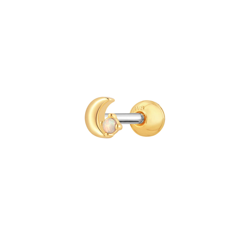 Gold, Barbell Piercing