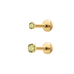 Olive Simple CZ Labret Bundle (16G)