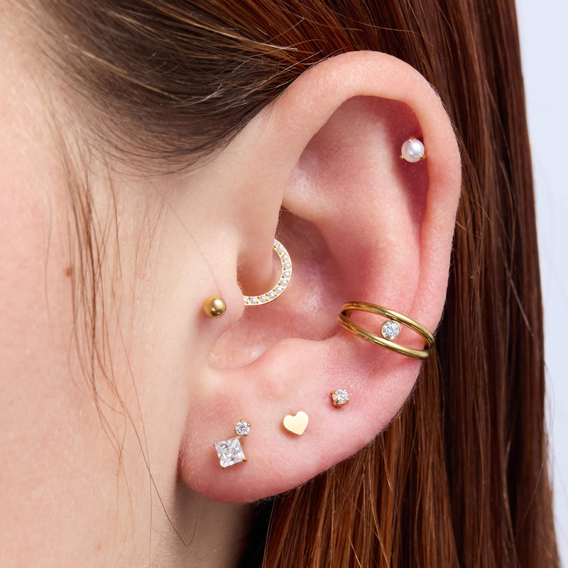 Simple Pearl Piercing