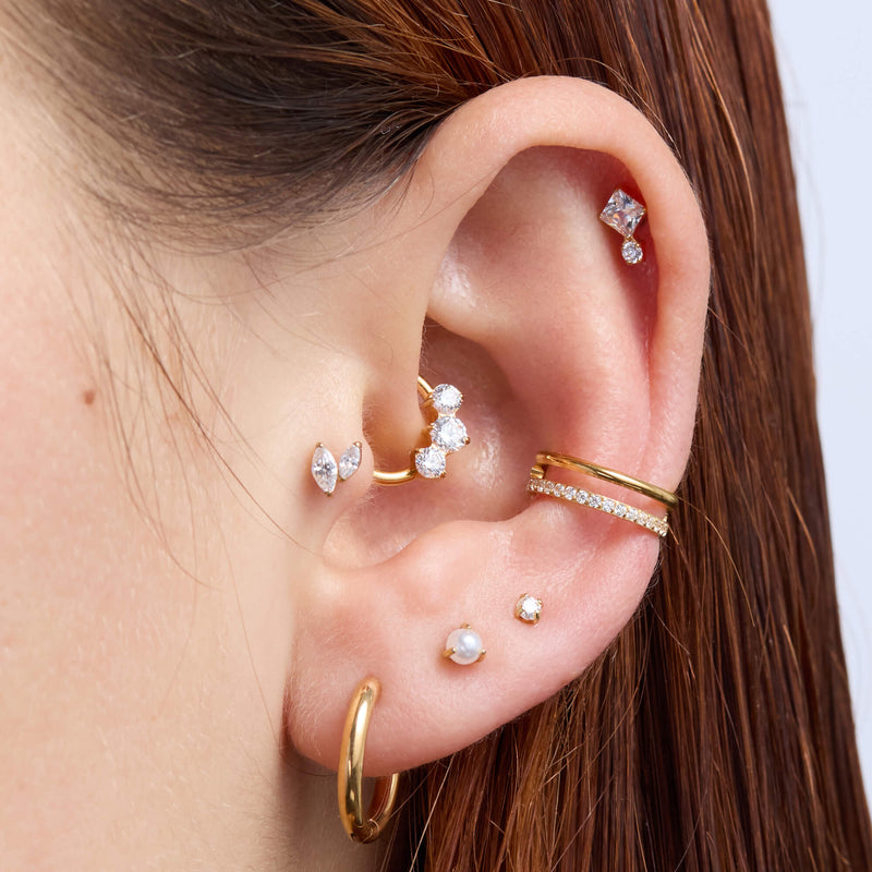 Simple Pearl Piercing