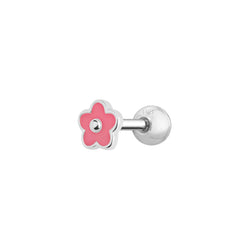 Silver, Barbell Piercing